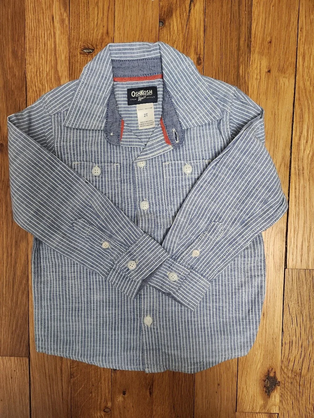 Boys Button-Down Shirts - 4 Pack